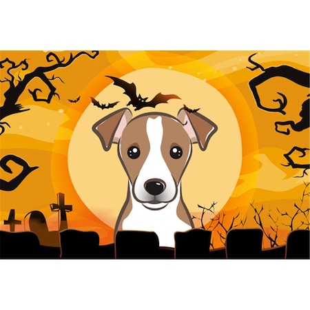 Carolines Treasures Halloween Jack Russell Terrier Fabric Placemat BB1818PLMT